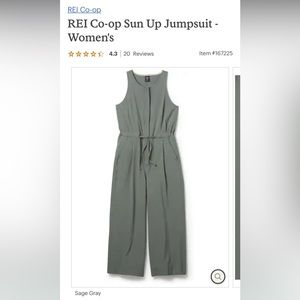 REI Cooperative Womens Jumpsuit/Romper Size Large